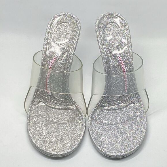 Alexander Wang Glitter Stiletto Sandals size 39 - Picture 6 of 15